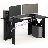 Геймерский стол СКП-2 чёрный