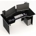 Геймерский стол СКП-7 чёрный с белым