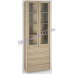Шкаф со стеклянными дверцами и ящиками Санта-34